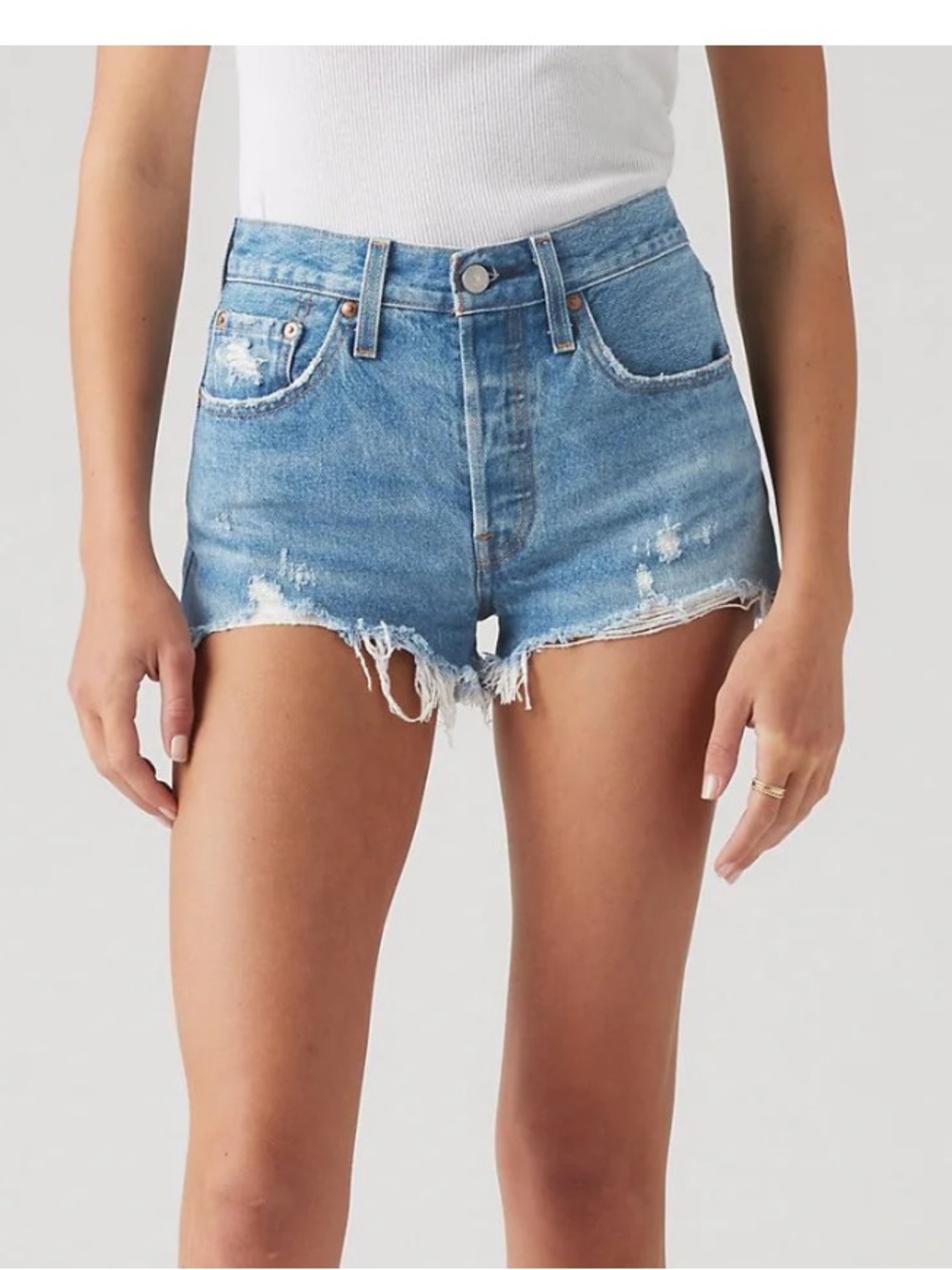 Levi’s 501 Light Blue Hean Shorts